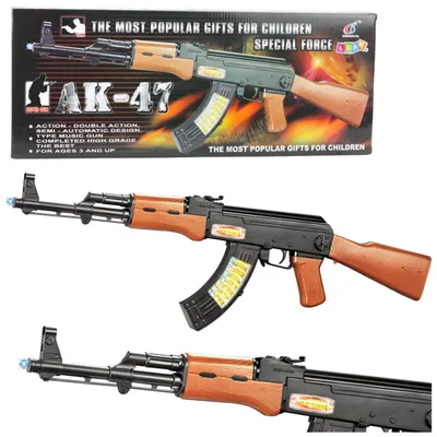 Obrázok produktu pre Ak-47 Detská puška Svetlá a zvuky 68,5 cm