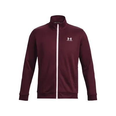 Productafbeelding van Under Armour heren sportjack - model 1329293, kleur: bordeauxrood, maat: XL