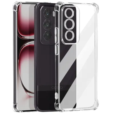 Obrázok produktu pre Avizar, nárazníkové puzdro pre Oppo Reno 12 Pro odolné voči nárazom, priehľadné