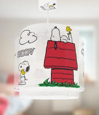 Produktbild von Deckenlampe im Snoopy-Design für das Kinderzimmer mit sanftem Licht