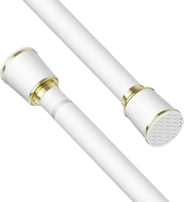 Obrázok produktu pre Teleskopická tyč Ø 32 mm, 250–350 cm, tyč na sprchovú závesu z nehrdzavejúcej ocele