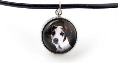 Productafbeelding van Art-Dog Halsketting met hanger – Jack Russell Terrier – met koord