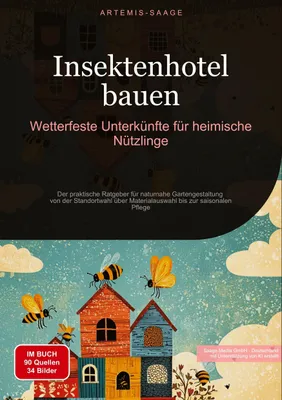 Produktbild von Insektenhotel bauen: Wetterfeste Unterkünfte für heimische Nützlinge