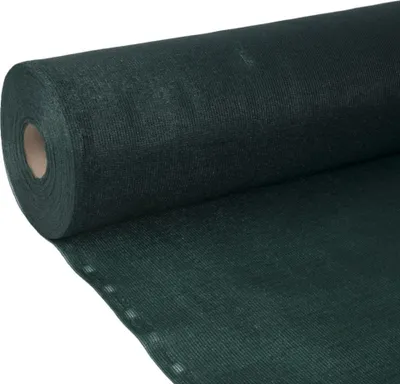 Obrázek produktu pro Zelená stínící síť 1,5m x 50m, HDPE, Zástěna na plot a balkon
