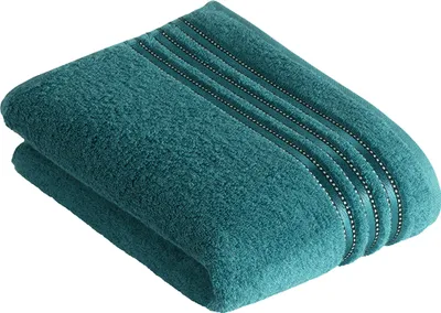 Produktbild von Vossen Duschtuch Cult de Luxe Farbe lagoon Größe 67x140cm