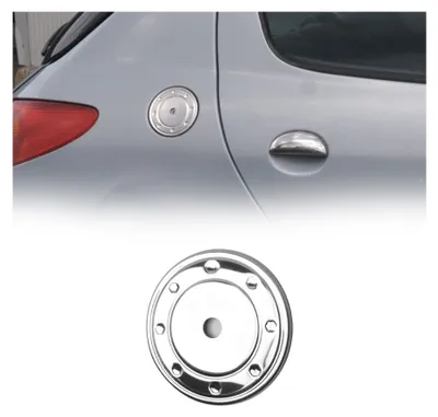 Image de Bouchon de carburant pour Peugeot 206 206+ 1998-2012 en acier inoxydable