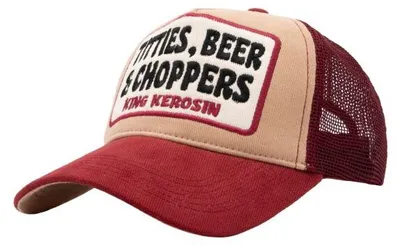 Obrázek produktu pro Kšiltovka King Kerosene Trucker Cap - Titties, Beer & Choppers