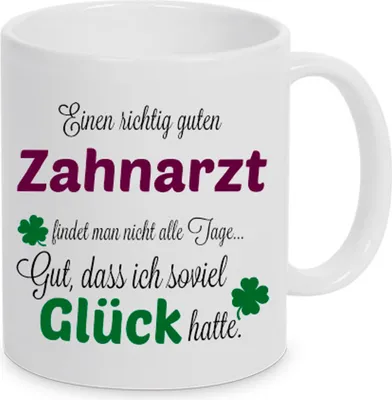 Produktbild von TassenKing™ - Einen guten Zahnarzt... - Tasse - Kaffeebecher - Tasse mit Spruch