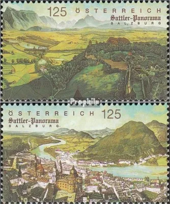 Produktbild von Briefmarken Österreich 2005 Mi 2557-2558 (kompl.Ausg.) postfrisch Sattlerpanorama