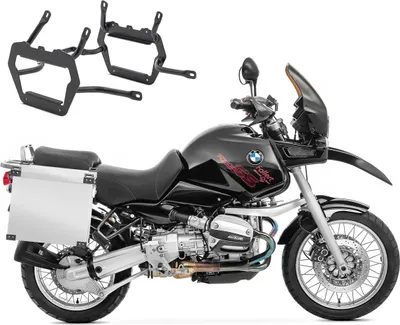 Produktbild von Set Alukoffer + Kofferträger passend für BMW R 1100 GS / R 1150 GS / A