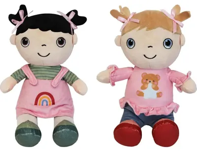 Produktbild von AM Stoffpuppe ''Mia'' 28cm, 2f.sort.