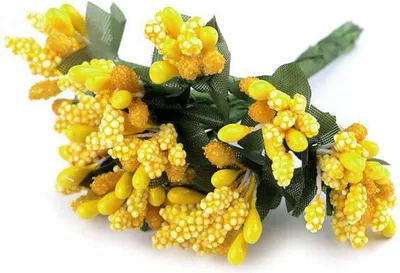 Immagine prodotto di Bouquet / porridge decorativo giallo opaco