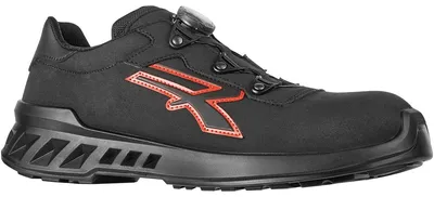 Zdjęcie produktu dla Niskie buty ochronne Caesar Gr.46 czarny/czerwony S3 CI SRC ESD EN20345 mikrofibra RV20324-46