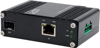 Produktbild von Exsys EX-60340 Industrial Media Konverter - Converter - 1 Gbps