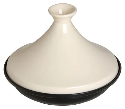 Zdjęcie produktu dla Staub - Naczynie do Tajine 20cm Kremowo-Czarny