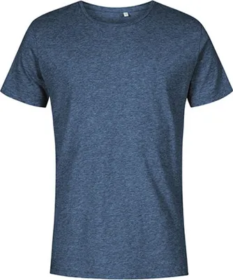 Produktbild von X.O Rundhals T-Shirt Herren, Marineblau-Melange, XS