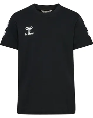 Produktbild von Hummel Go 2.0 Chevron Junior-kurzarm-t-shirt Schwarz 140 cm Kinder Schwarz 140 cm