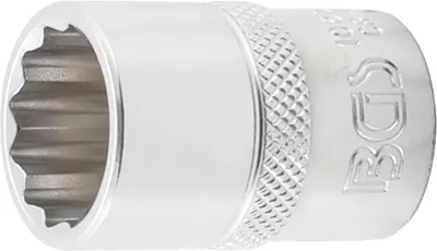 Produktbild von BGS 10638 Steckschlüssel-Einsatz 12-kant, 12,5 (1/2), 18 mm
