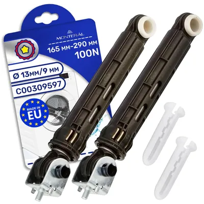Schockdämpfer für Waschmaschine 100N Ø 13/9 mm 2 Stück
