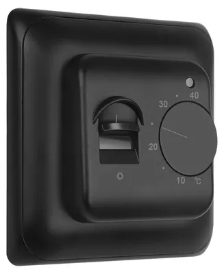 Productafbeelding van Kamerthermostaat voor elektrische vloerverwarming met sensor, mechanische thermostaat