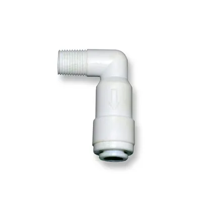 Produktbild von Quickverschl., Winkel 6,4mm (1/8'AG x1/4'Schlauch) m. Rückschlagventil