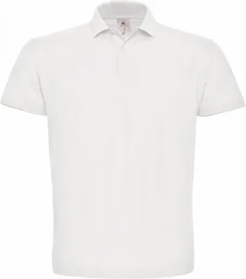 Produktbild von B&C PUI10 | Top Herren Poloshirt - Farbe: White - Größe: 4XL