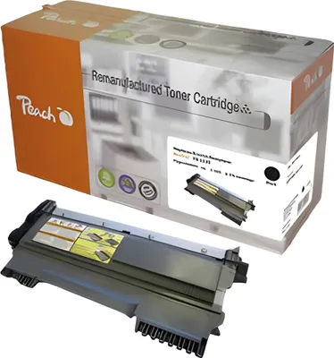 Produktbild von Peach Tonermodul schwarz kompatibel zu Brother TN-2220, 2600 Seiten, Schwarz, 1 Stück(e)