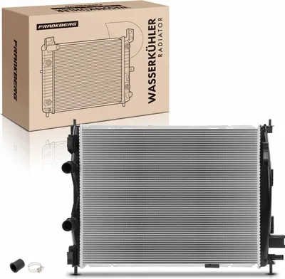 Image de Frankberg 1x Radiateur Refroidisseur d'eau Radiateur de moteur pour Nissan Qashqai +2 I Année à partir de 2010