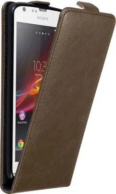 Zdjęcie produktu dla Cadorabo DE-121164, Sony, Sony Xperia SP, Brązowy