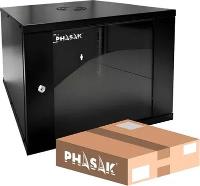 Image de Rack Armoire Rack Phasak PHO2009D 19" Noir