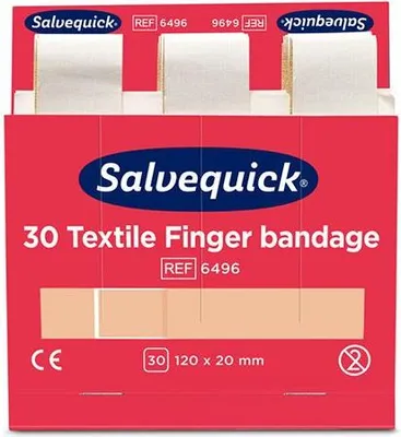 Produktbild von Salvequick Fingerverband 6496 elastisch 30 St./Pack.