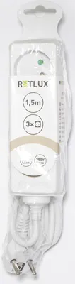 Obrázek produktu pro RETLUX RPC 01 prodlužovací přívod 1,5m/3 3×1,0mm