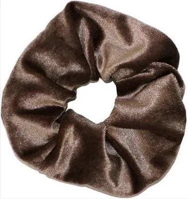 Produktbild von CHPN - Scrunchie - Samt Scrunchie - Haargummi - Braun - Haarstyling - Haaraccessoires - Wokkel - Accessoire - Froesel - Gummiband