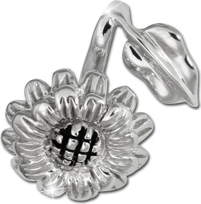 Produktbild von SilberDream Damen-Schmuck Anhänger Sonnenblume allergenfrei 925 Silber SDH457J