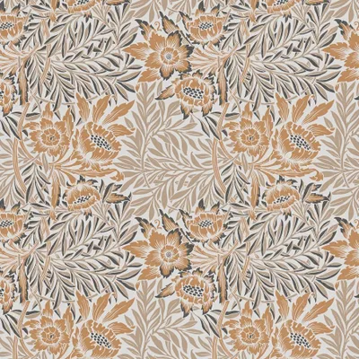 Produktbild von A.S. Creation | Art of Eden | 390582 | Vliestapete | Blumenoptik | 10.05 x 0.53 m | Orange | Wohnzimmer | Flur | Büro | Küche | Wohnräume