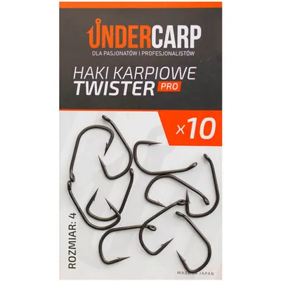 Obrázok produktu pre UNDERCARP Carp Hook Twister Pro black UC449