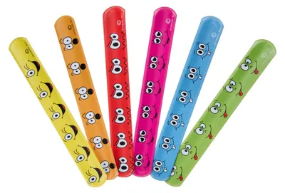 Produktbild von Duckiez Slap-Armband Smiley-Gesicht