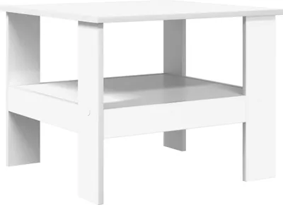Obrázek produktu pro vidaXL Konferenční stolek bílý 57 x 55 x 45 cm materiál na bázi dřeva