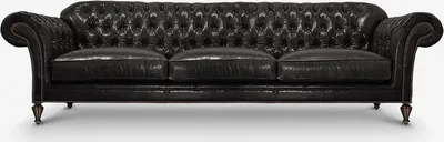 Zdjęcie produktu dla Klasyczny zestaw sof Chesterfield kompletny zestaw sof tapicerka skórzana