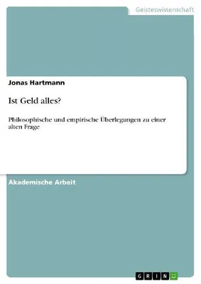 Produktbild von Ist Geld alles?
