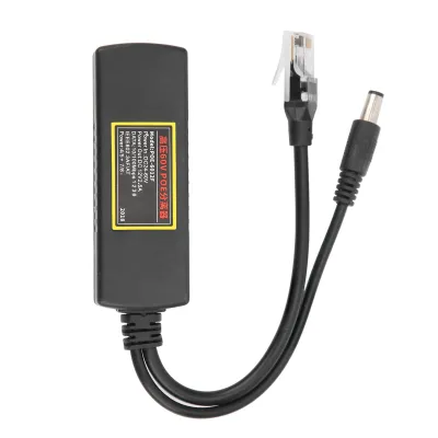 Obrázok produktu pre Adaptér POE, rozdeľovač POE, ethernetový rozdeľovač POE, 24-60V rozdeľovač POE, rozdeľovač adaptéra POE, oddeľovač POE