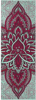 Immagine prodotto di Tappetino yoga GAIAM azzurro con mandala 6 mm