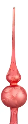 Produktbild von Weihnachtsbaumspitze | Groß 35cm in "Ice Lachs"