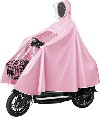 Zdjęcie produktu dla Przeciwdeszczowe poncho rowerowe, długie, wielorazowe, składane, do jazdy na rowerze