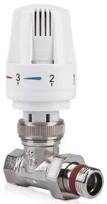 Zdjęcie produktu dla Zawór termostatyczny, głowica termostatyczna, zawór termostatyczny 1/2"