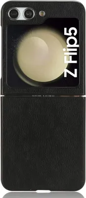 Produktbild von König Design Hülle kompatibel mit Samsung Galaxy Z Flip5 Kunststoff Soft Handyhülle - Handy Case Schwarz