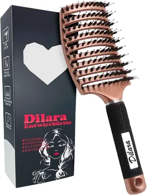 Produktbild von Bürste und Entwirrungsbürste, für feines, dünnes, dickes und lockiges Haar, professionelle Entwirrbürste, für