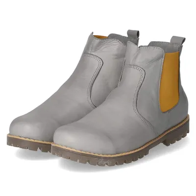 Produktbild von Andrea Conti Damen Chelsea Boots/ Stiefeletten Grau Glattleder  Größe: 41