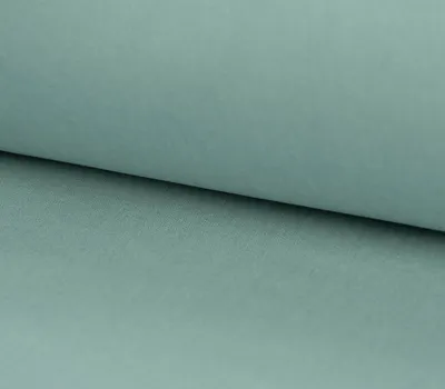 Produktbild von Baumwollstoff Popeline Meterware uni altgrün – breit, weich 1,50m