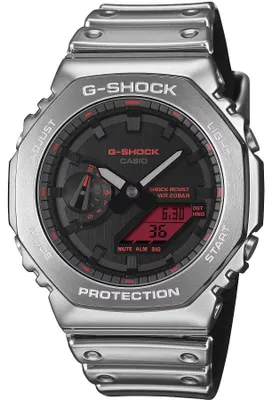 Immagine prodotto di Orologio da uomo Casio G-Shock, colore argento, modello Casio GM-2100YRA-8AER